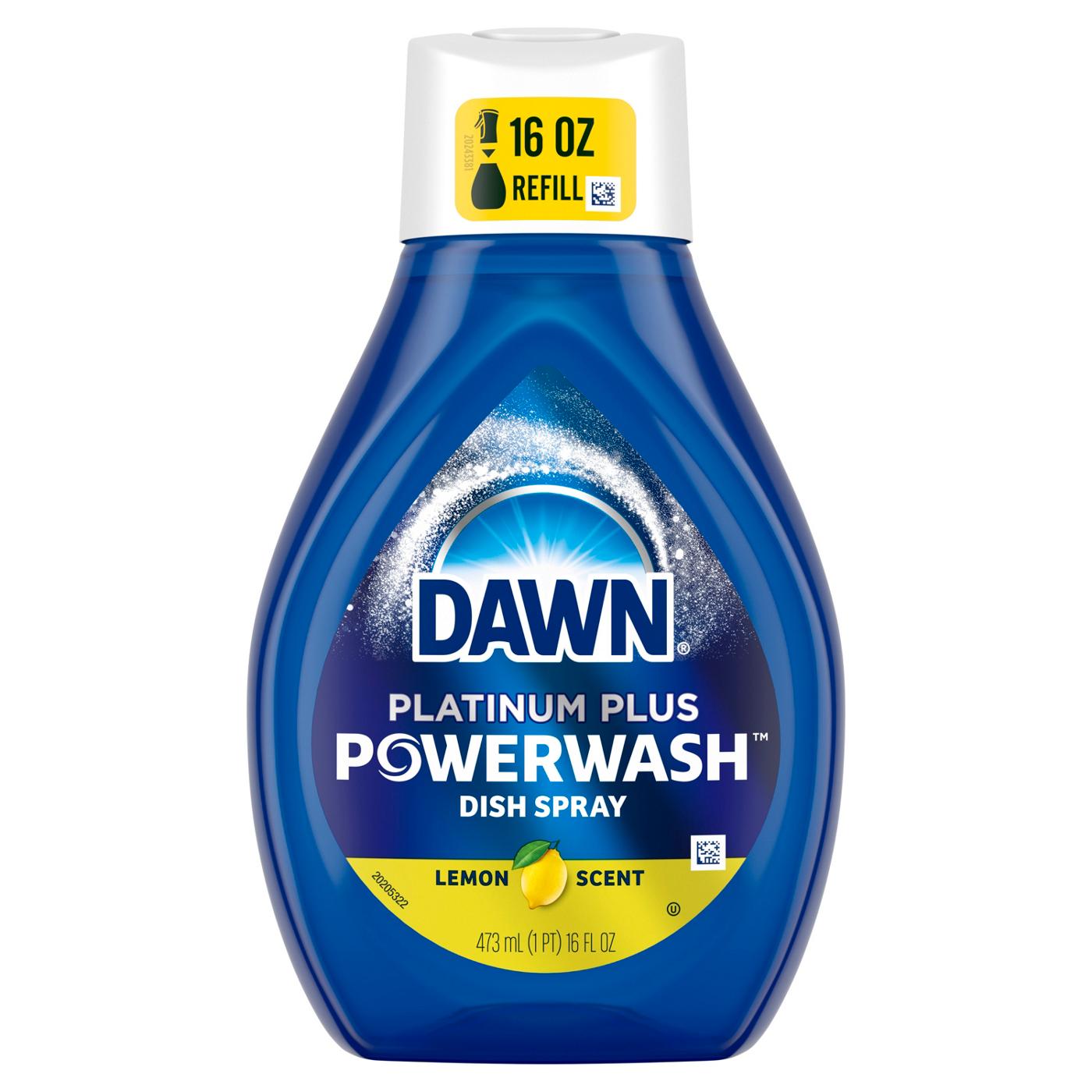 Dawn Platinum Powerwash Lemon Scent Dish Spray Refillable; image 2 of 10