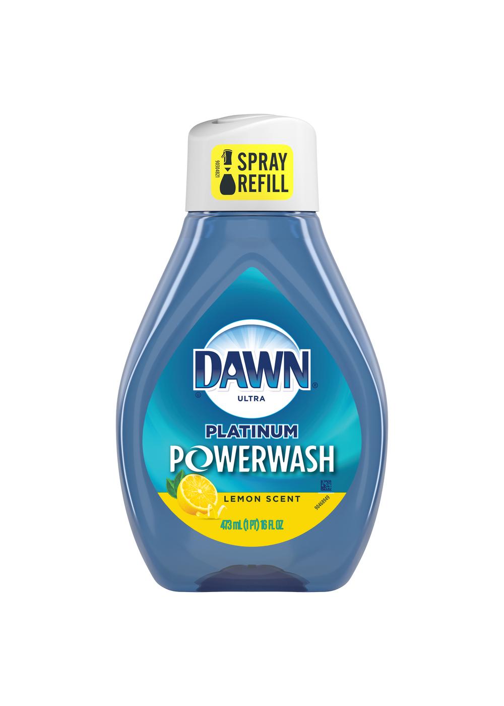 Dawn Platinum Powerwash Lemon Scent Dish Spray Refillable; image 1 of 5