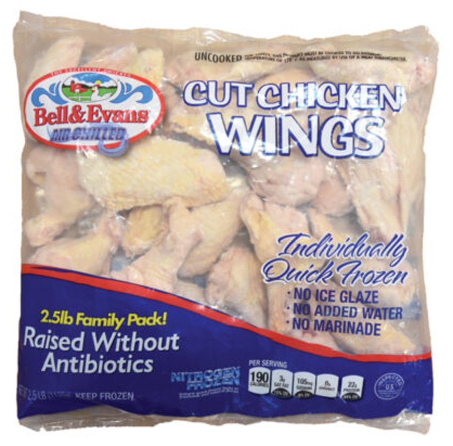 BELL & EVANS Frozen Cut Chicken Wings - Shop at H-E-B