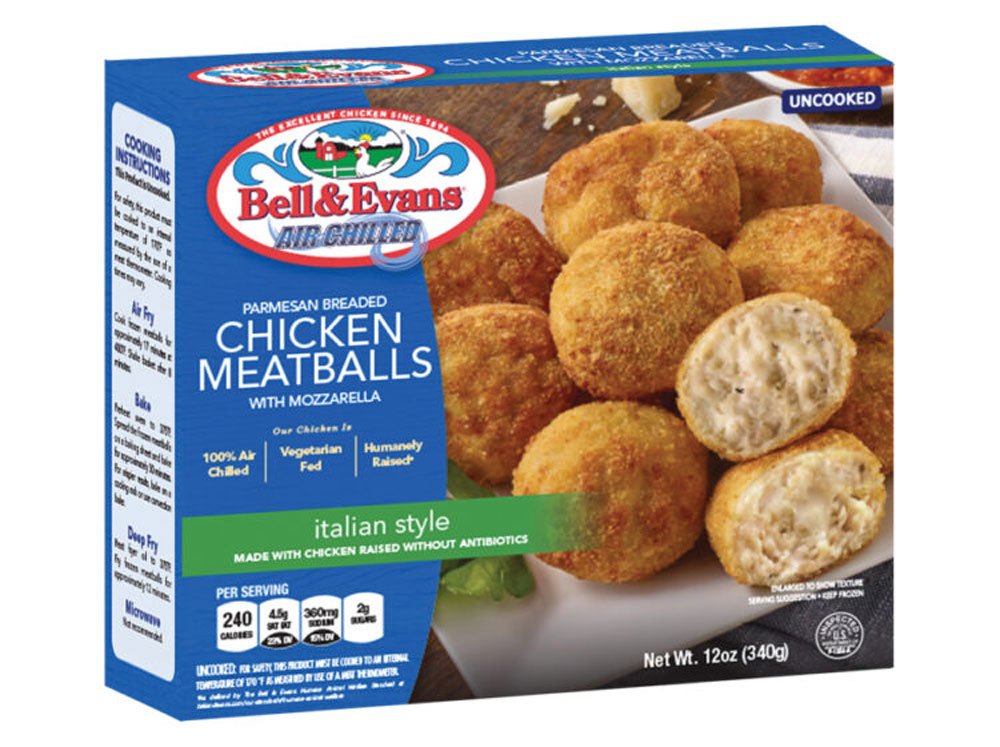 Bell & Evans Parmesan Breaded Chicken Meatballs, 12 oz | Central Market ...