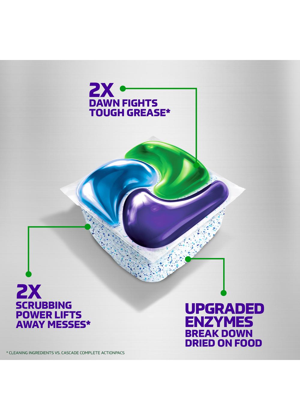 Cascade Platinum Plus Fresh Scent Dishwasher Detergent ActionPacs; image 2 of 5