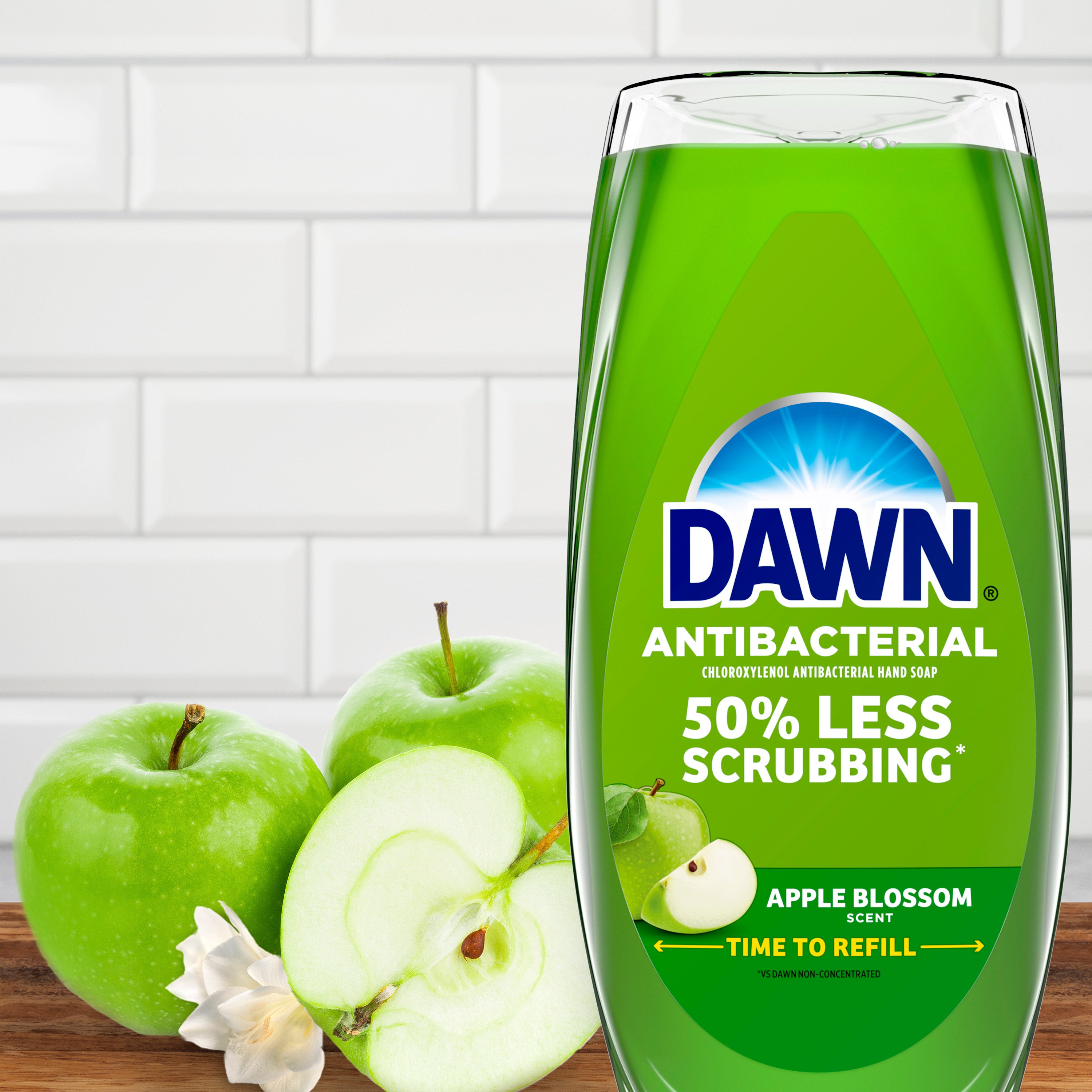 Dawn Ultra Antibacterial EZ-Squeeze Hand Soap - Apple Blossom