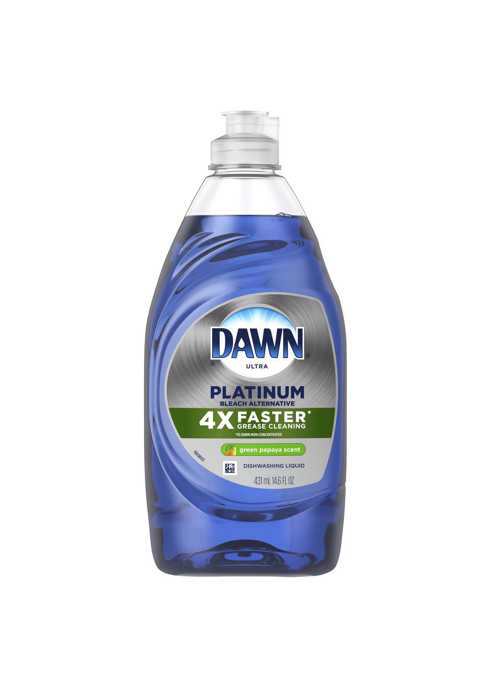 Dawn Platinum Bleach Alternative Green Papaya Liquid Dish Soap Shop
