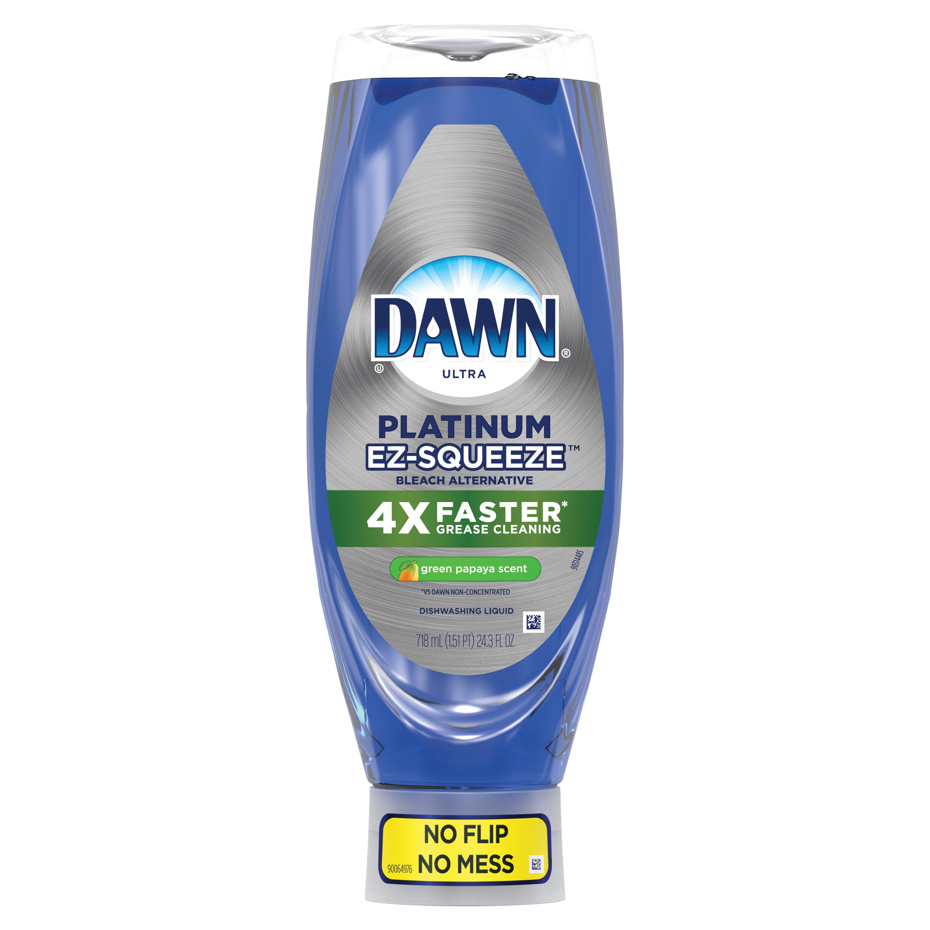 Dawn Platinum EzSqueeze Bleach Alternative Green Papaya Scent Liquid