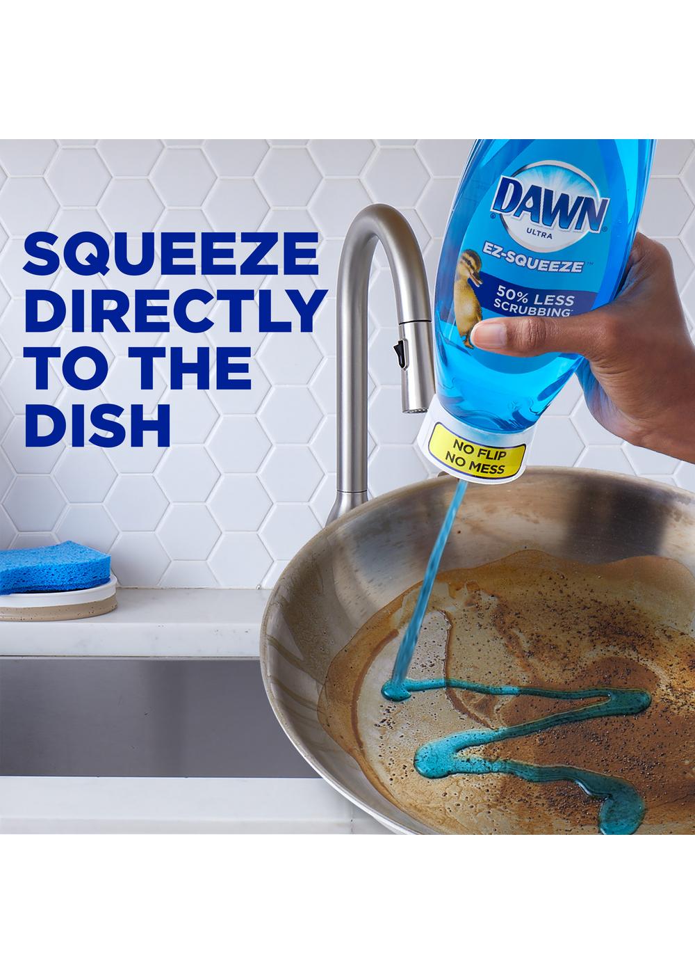 Dawn Gentle Clean EzSqueeze Pomegranate & Rose Water Scent Liquid Dish