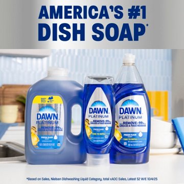 Dawn Platinum EZ Squeeze Liquid Dish Soap - Fresh Rain