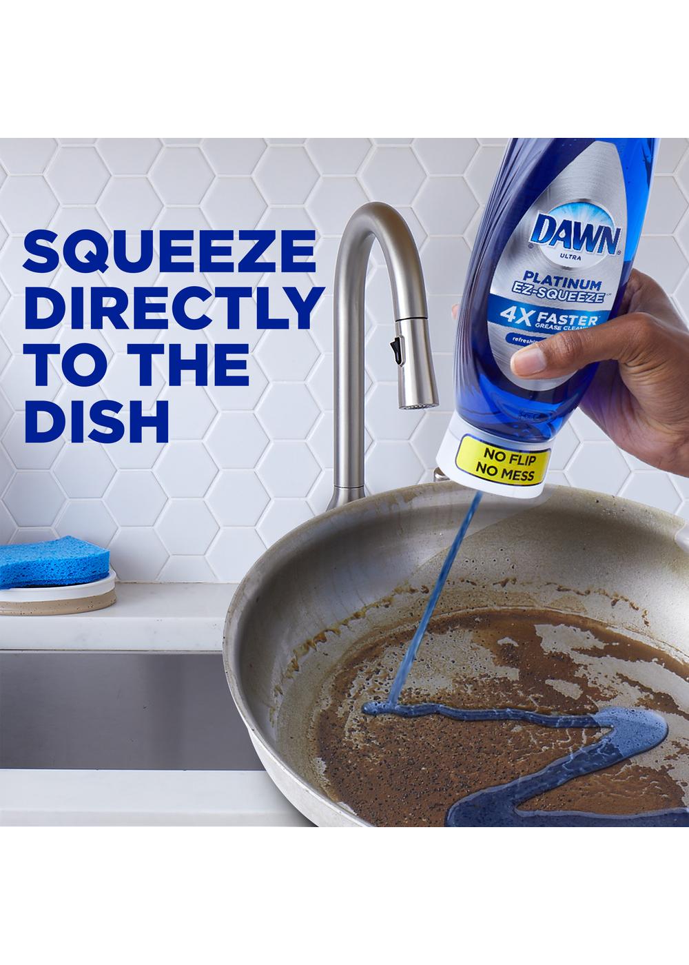 Dawn Platinum EzSqueeze Bleach Alternative Green Papaya Liquid Dish