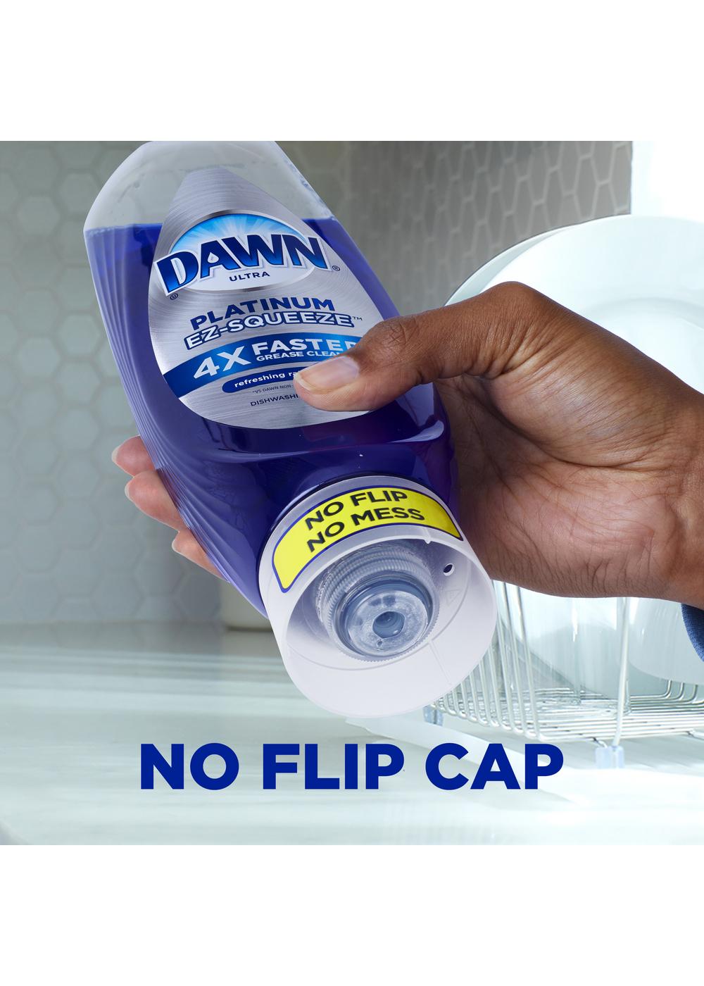 Dawn Platinum EzSqueeze Bleach Alternative Green Papaya Liquid Dish