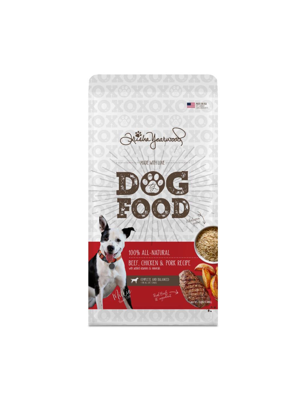 Trisha Yearwood Beef Chicken & Pork Dry Dog Food; image 1 of 2