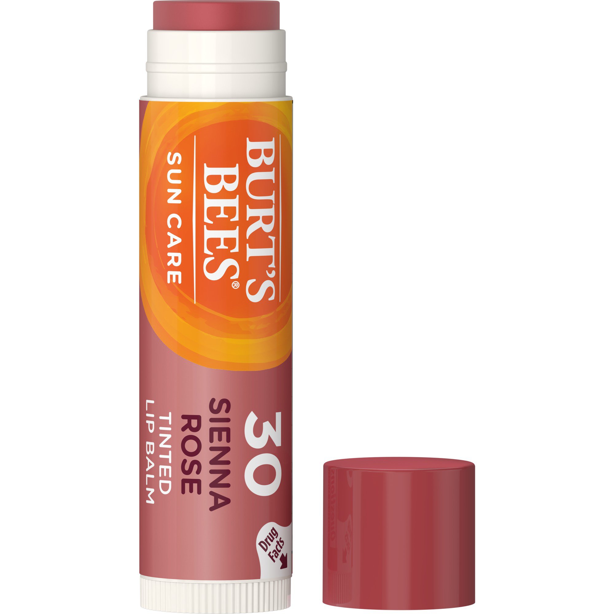 Burt's Bees Sun Care Lip Balm Pack, SPF 30 Tinted Lip Balm, After Sun Lip  Balm, Water-Resistant Lip Moisturizer, Wild Peony, Sienna Rose, Natural