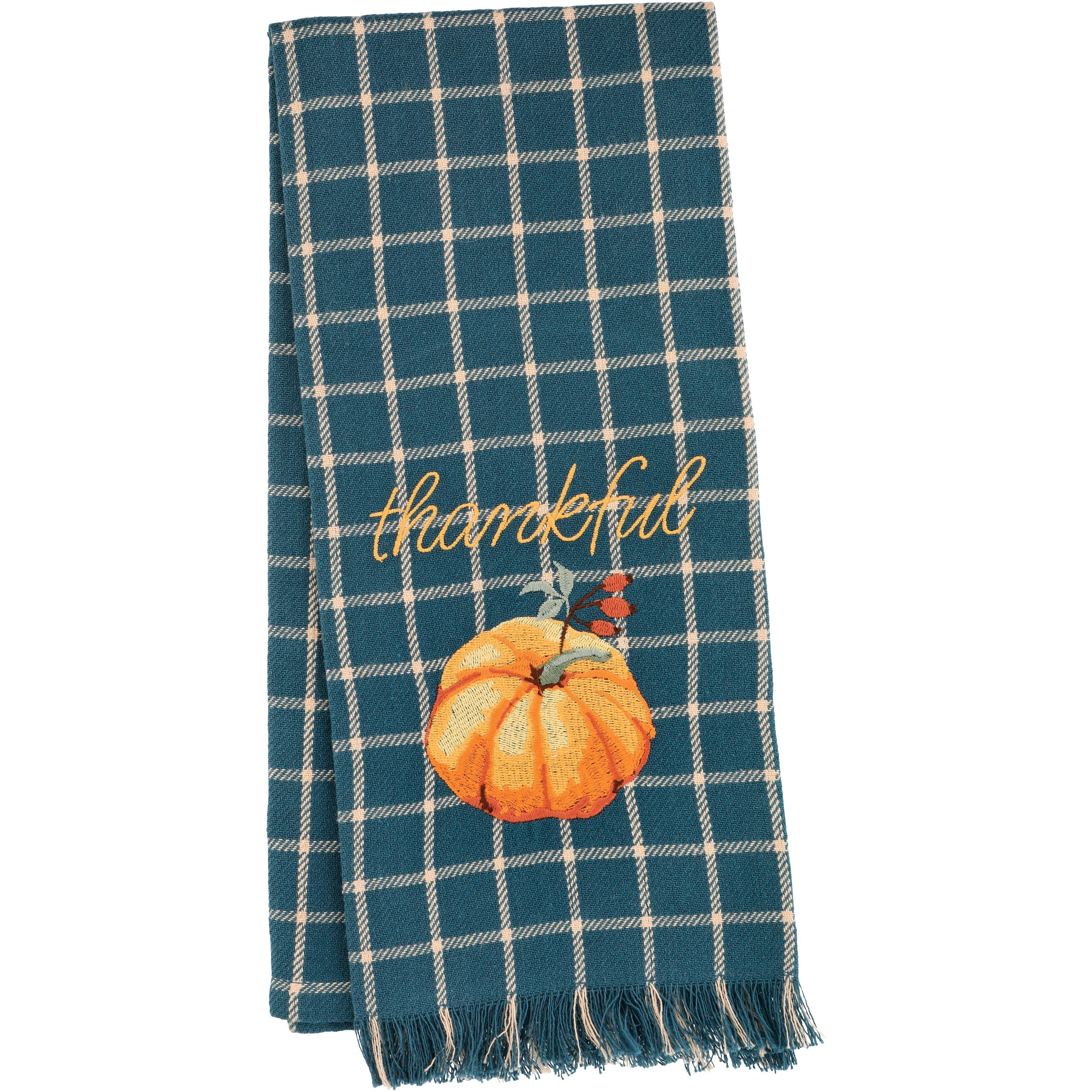 Howdy Pumpkin Tea Towel main image 0