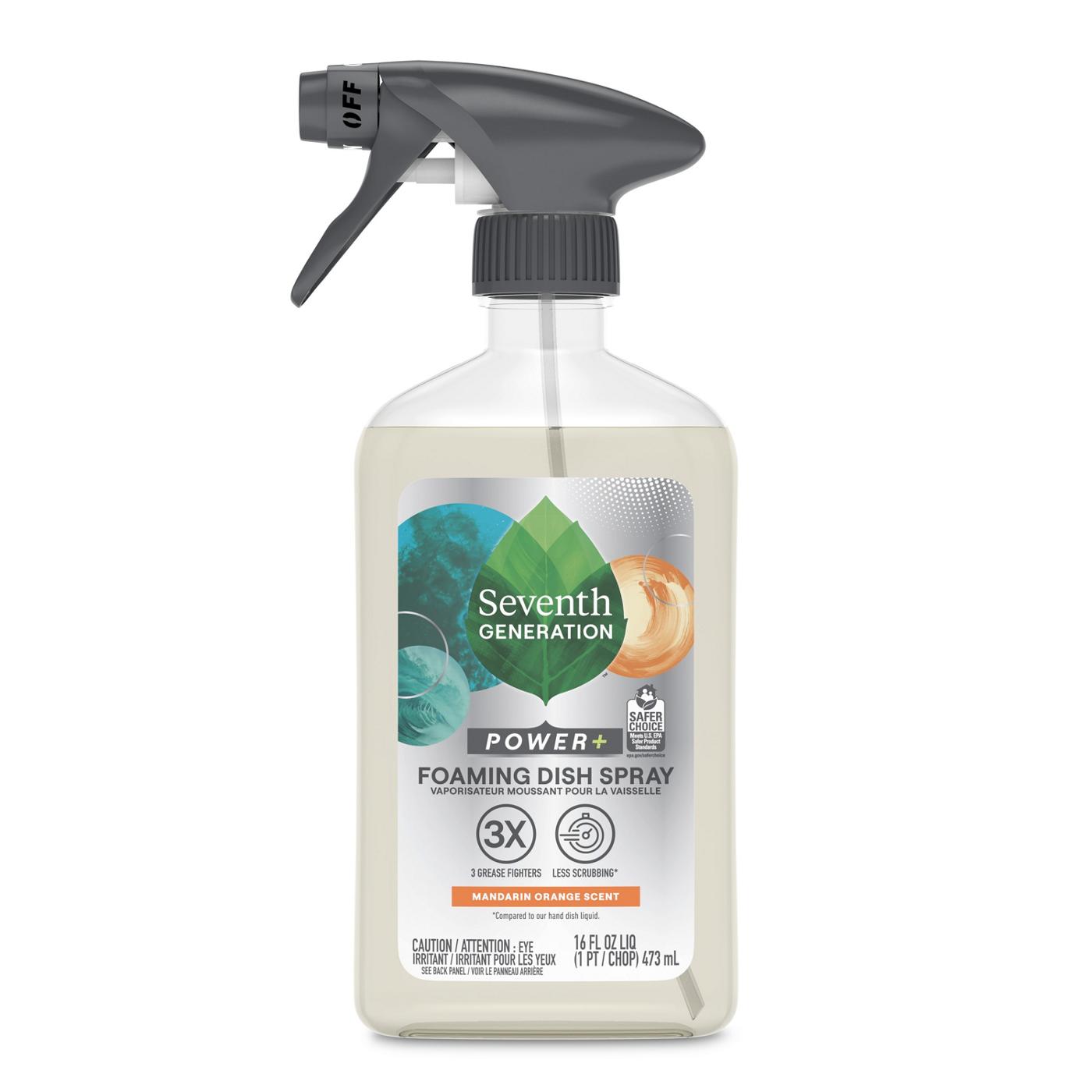 Seventh Generation Power Foam Dish Spray - Mandarin Orange; image 1 of 6