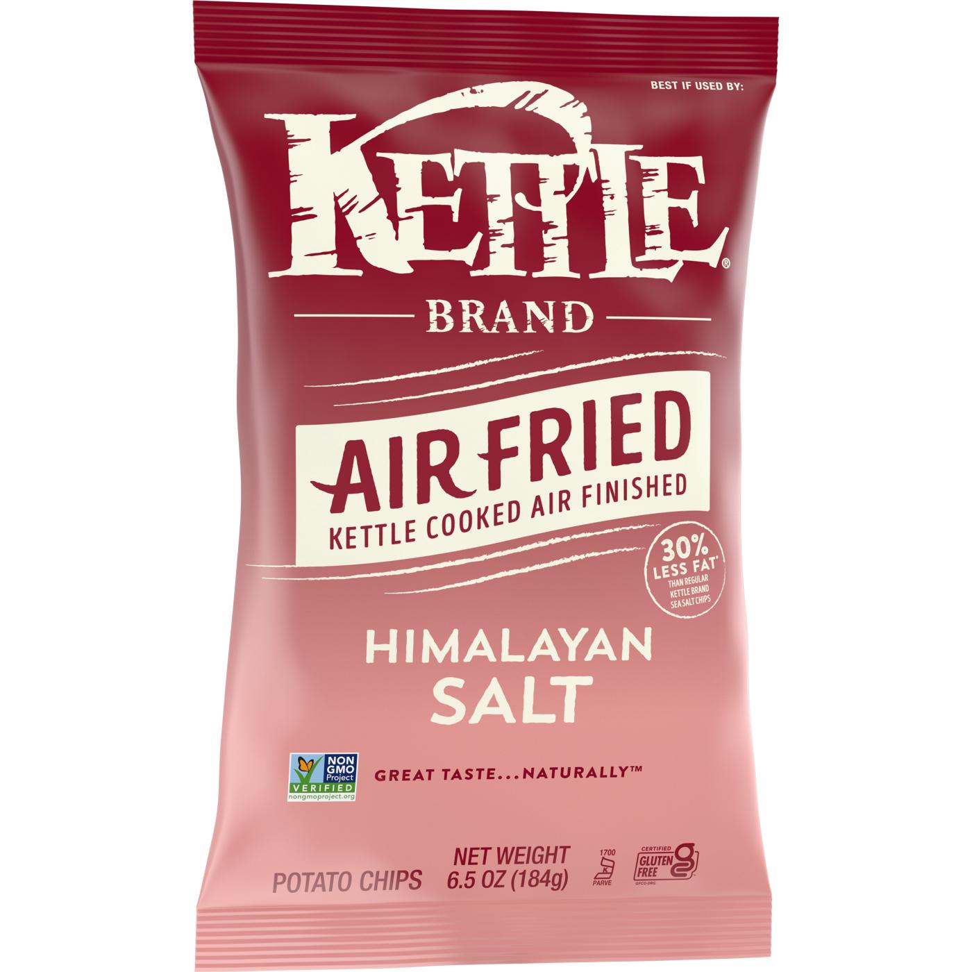 Kettle Brand Air Fried Himalayan Salt Salt Kettle Potato Chips; image 4 of 9