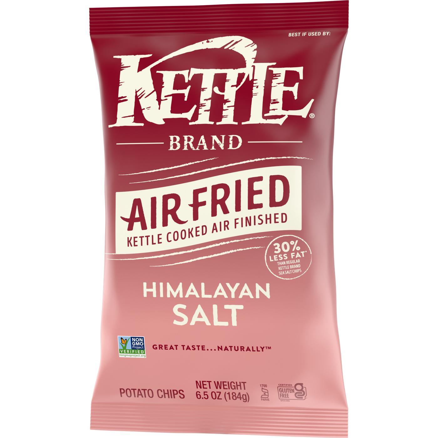 Kettle Brand Air Fried Himalayan Salt Salt Kettle Potato Chips; image 7 of 9