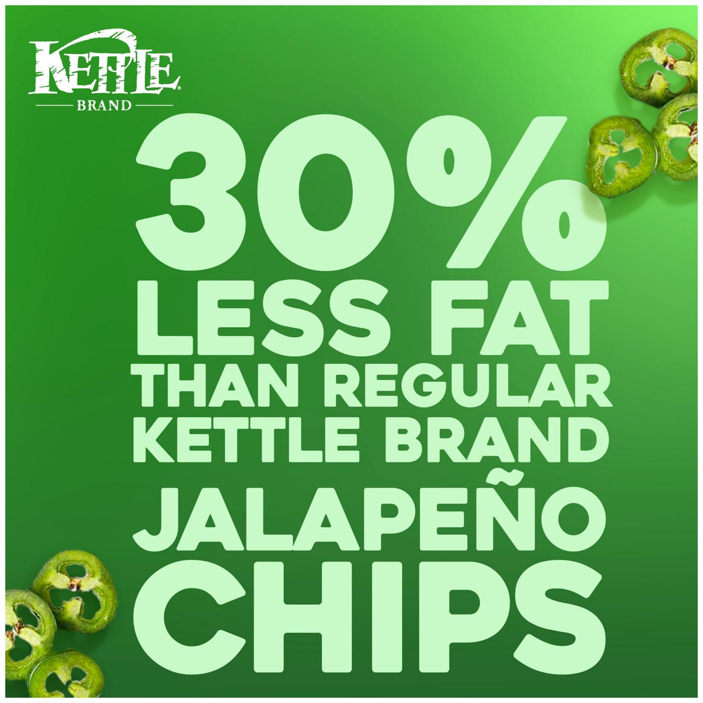 Kettle Brand Air Fried Jalapeno Kettle Potato Chips; image 5 of 9