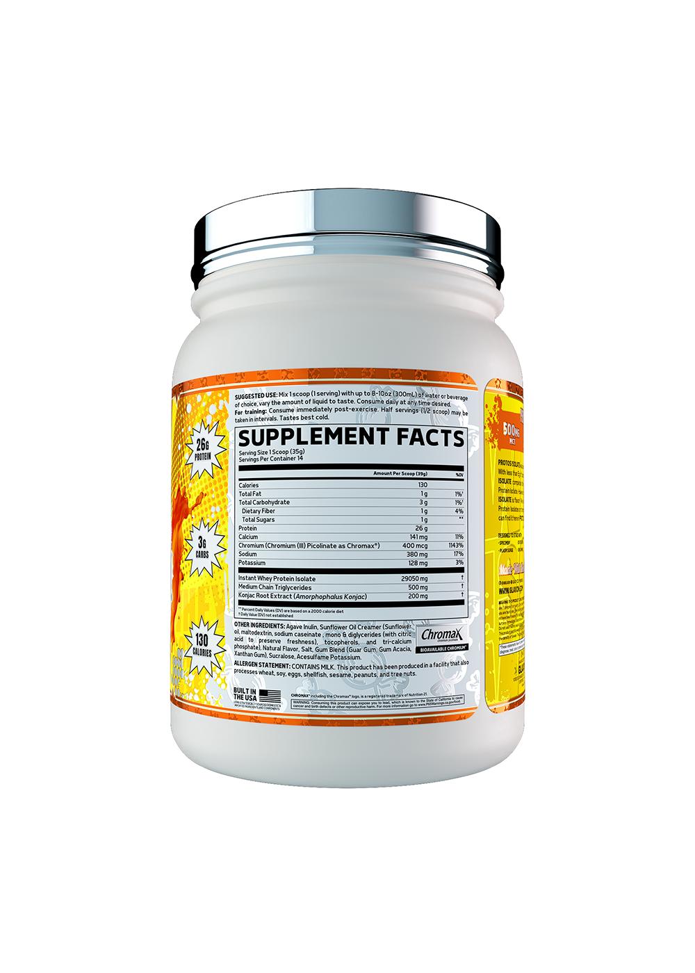 Glaxon Protos Whey 26g Protein Isolate Salted Caramel Shop Diet