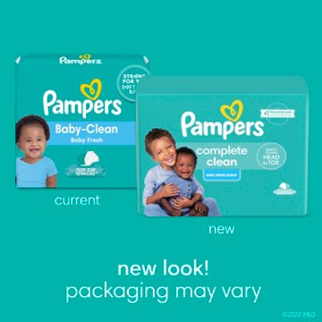 Pampers Fresh Scented Baby Wipes 6 Pk