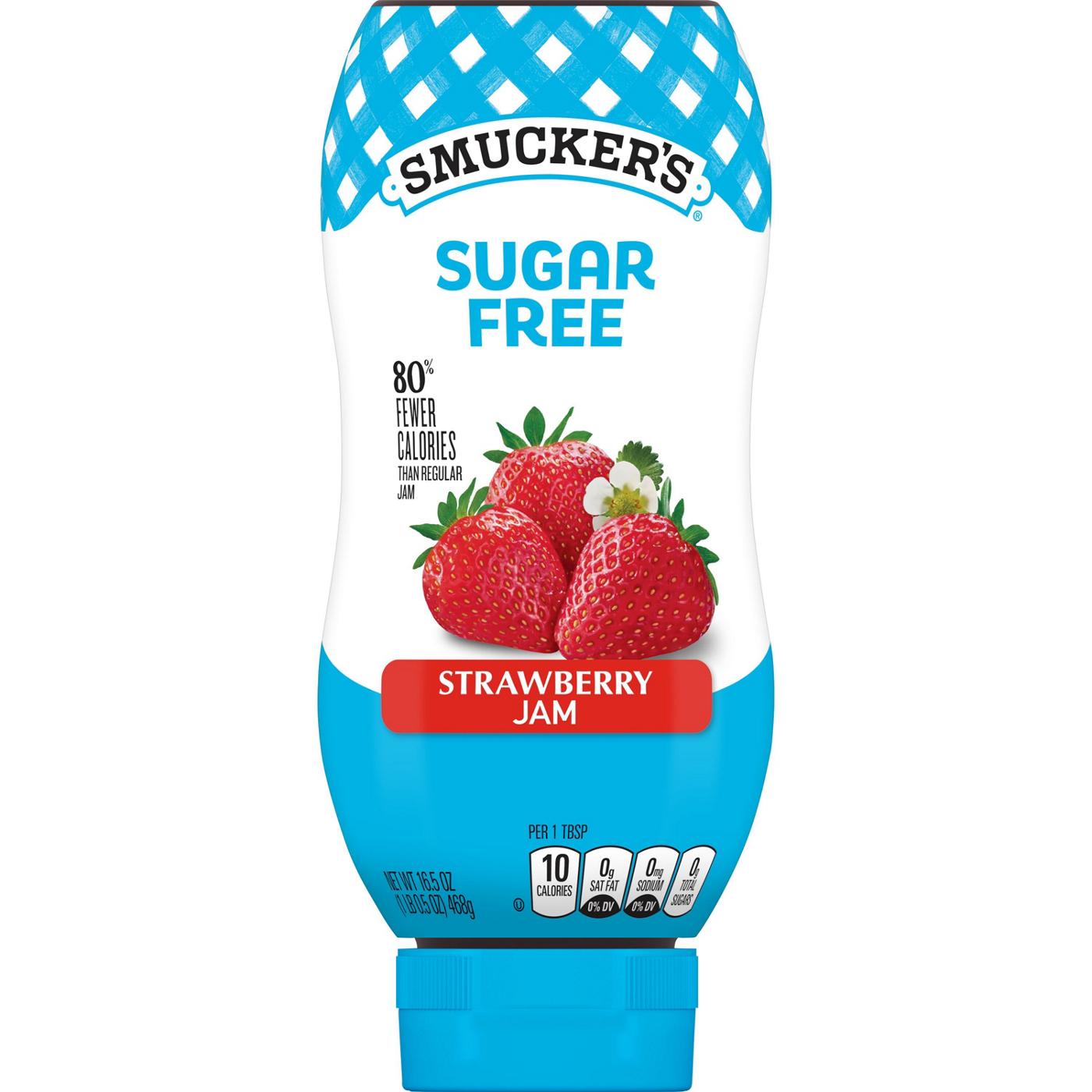 Smucker's Sugar Free Strawberry Jam; image 1 of 3