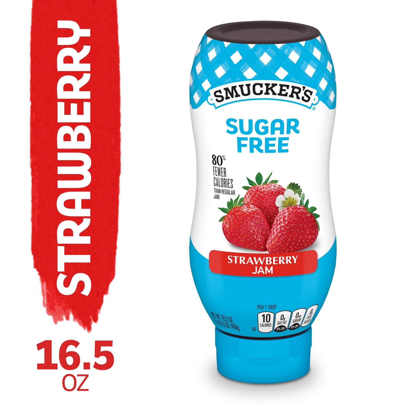 Smucker's Sugar Free Strawberry Jam; image 4 of 4