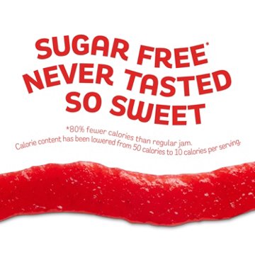 Smucker's Squeeze Sugar Free Seedless Strawberry Jam, 16.5 oz