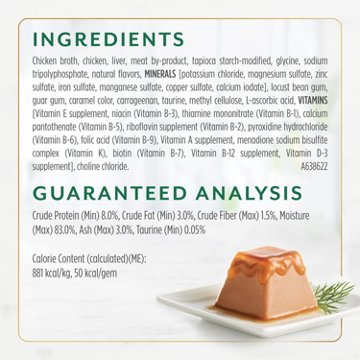 Fancy Feast Purina Gems Pate Cat Food Mousse - Chicken and a Halo of Savory Gravy