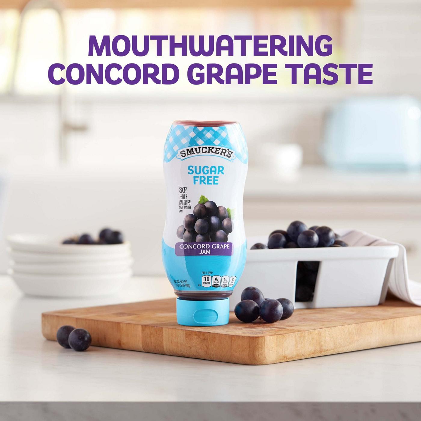 Smucker's Sugar Free Concord Grape Jam; image 7 of 8