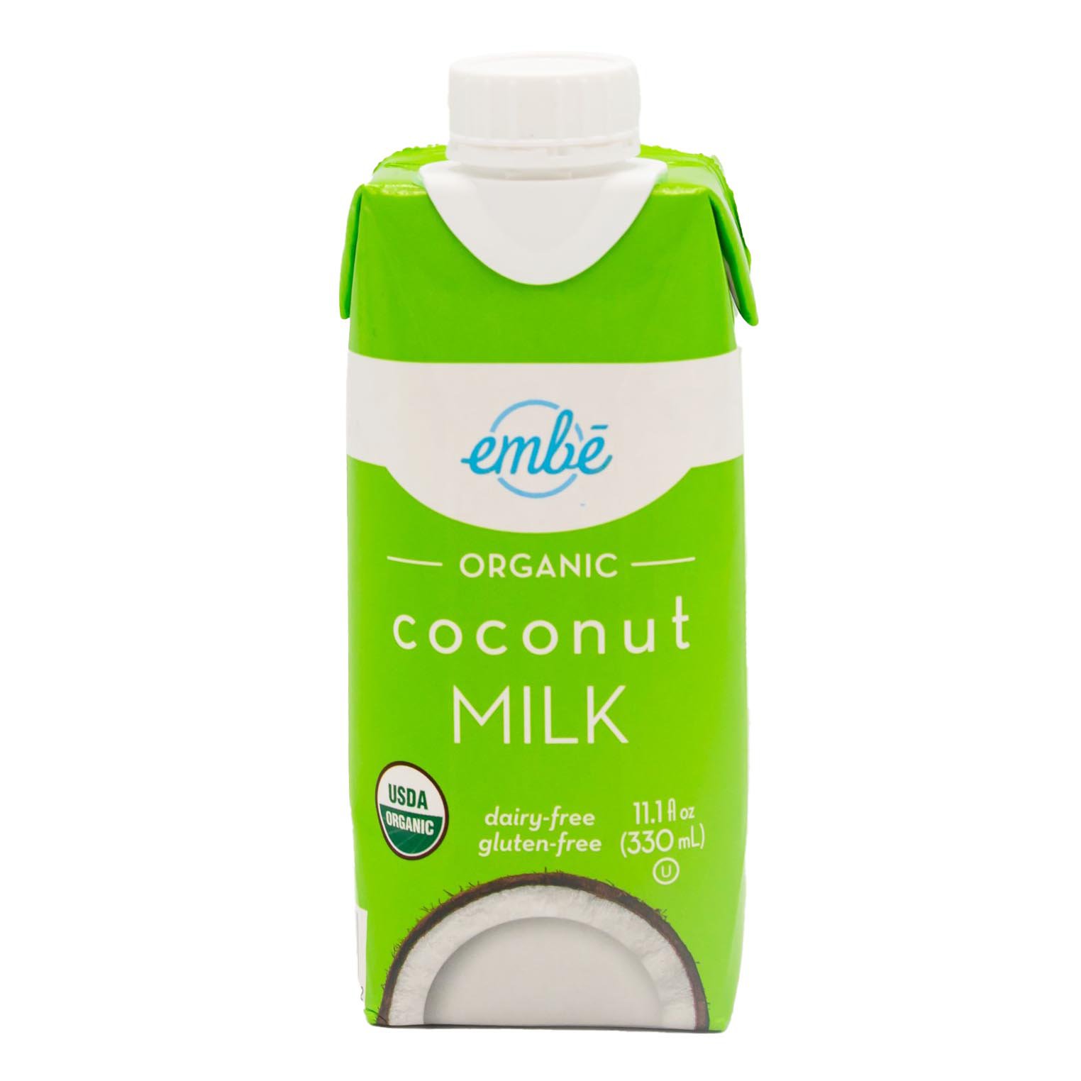 Embe Unsweetened Organic Coconut Milk, 11.1 oz