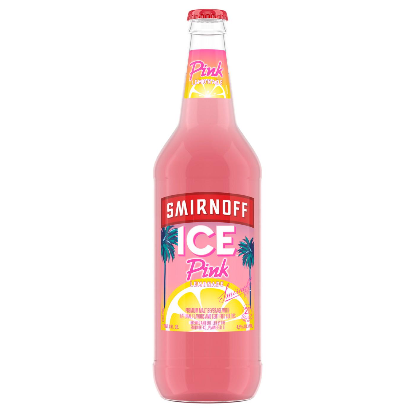 Smirnoff Ice Pink Lemonade; image 1 of 4