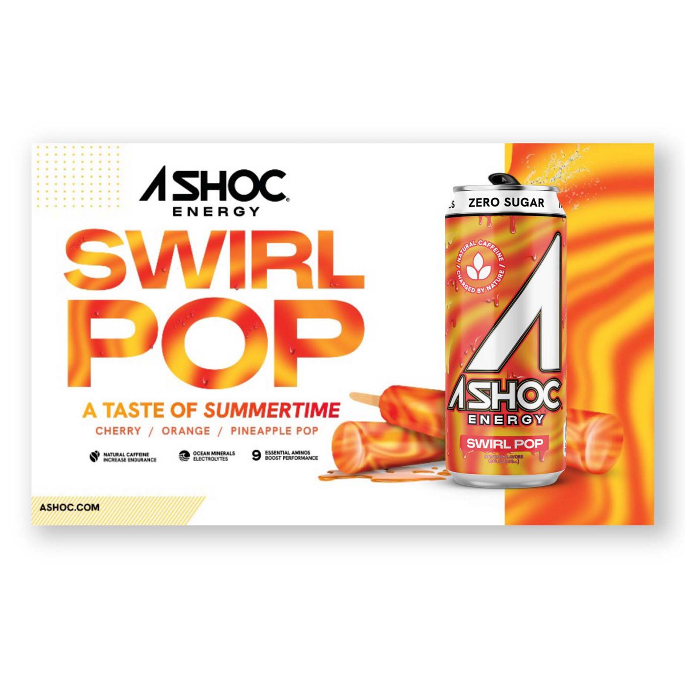 Adrenaline Shoc Zero Sugar Energy Drink - Swirl Pop; image 2 of 2