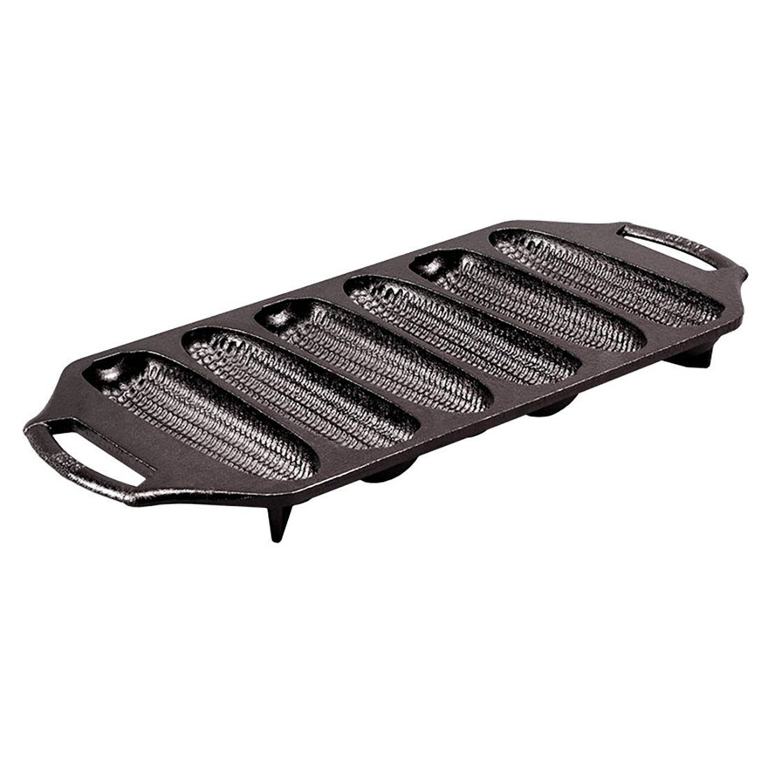 Lodge Seasoned Cast Iron 6 Cavity Cornstick Pan Shop Frying Pans & Griddles at HEB