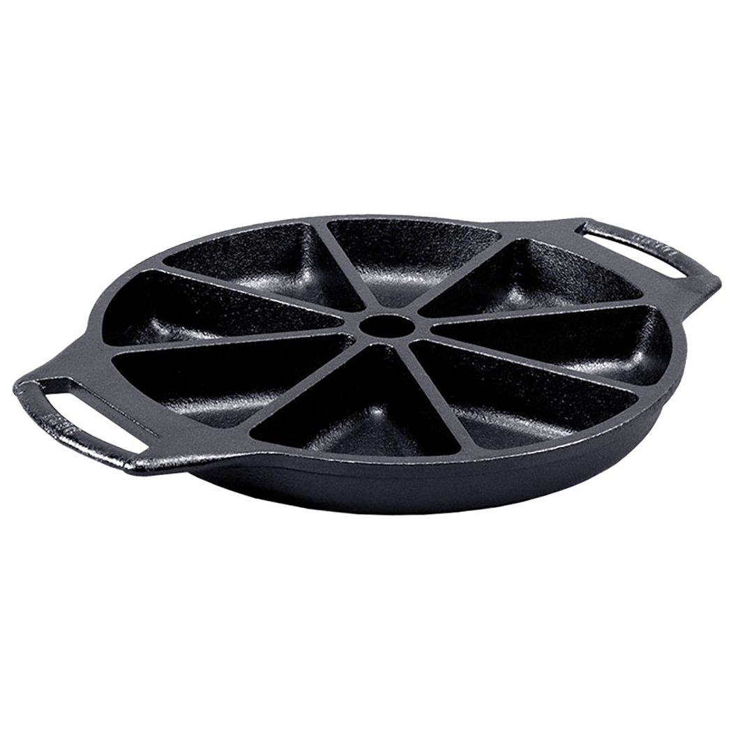 Lodge Seasoned Cast Iron 8 Cavity Wedge Pan Shop Frying Pans & Griddles at HEB