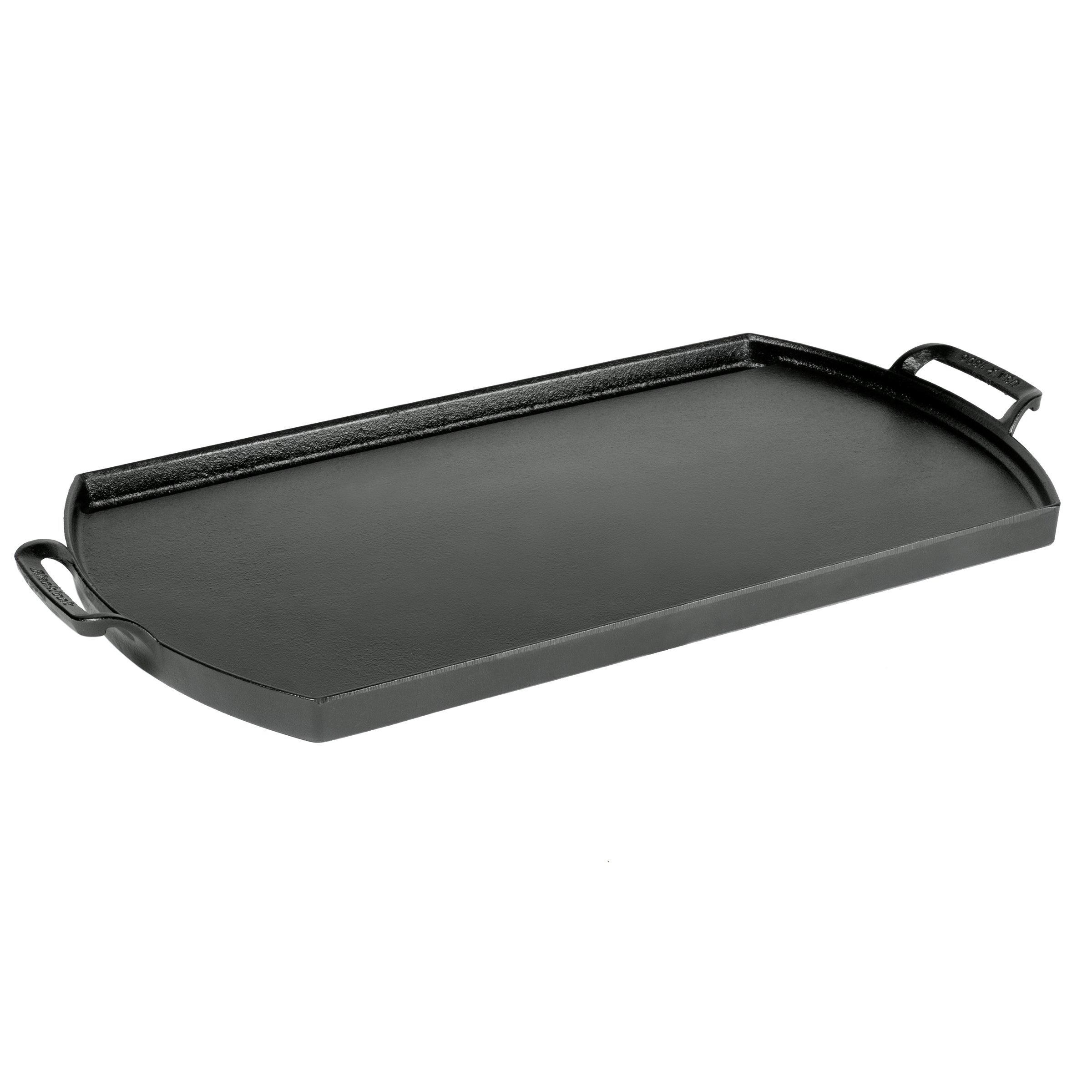 Lodge Blacklock Triple Seasoned Cast Iron Double Burner Griddle Shop