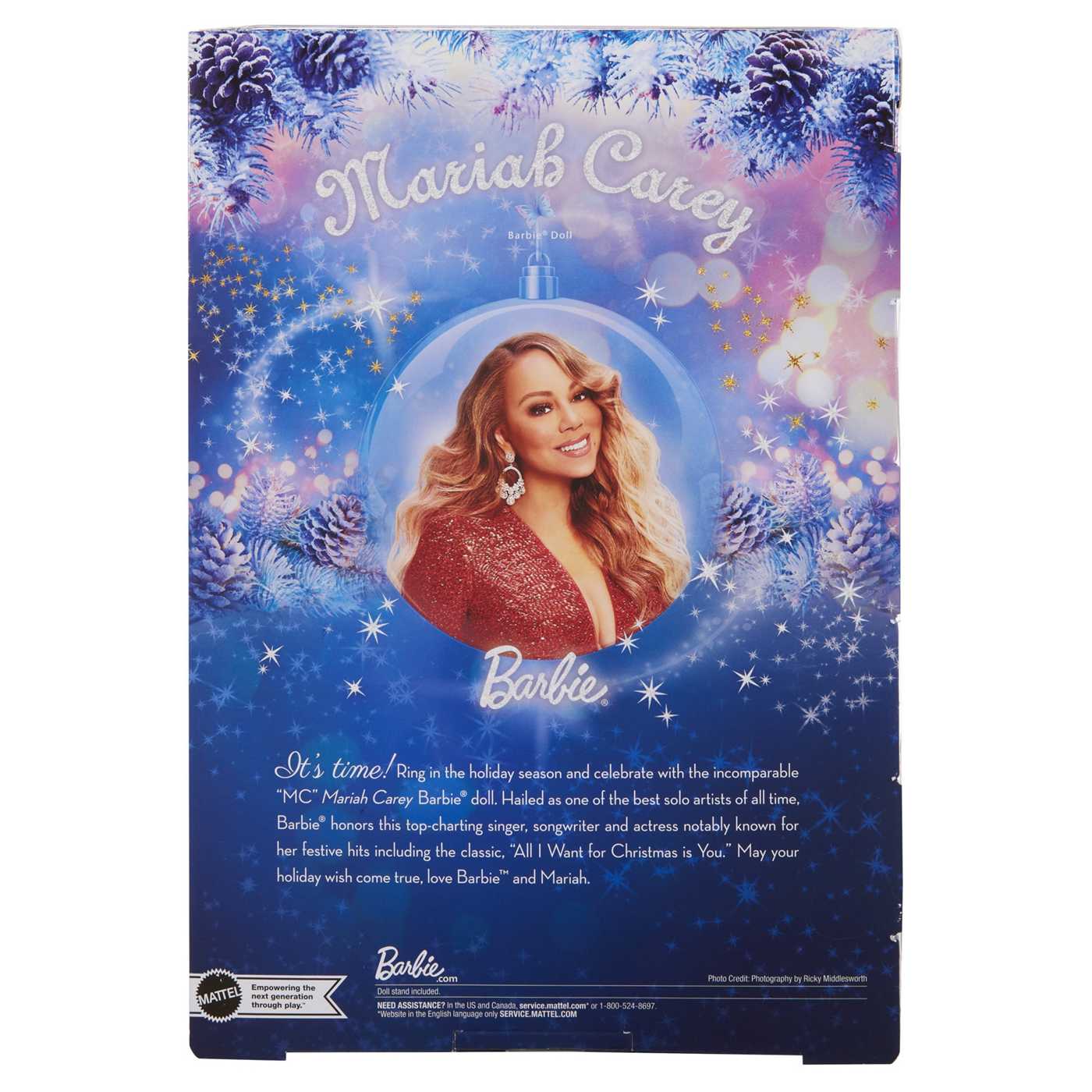 Barbie Mariah Carey Holiday Doll; image 2 of 3