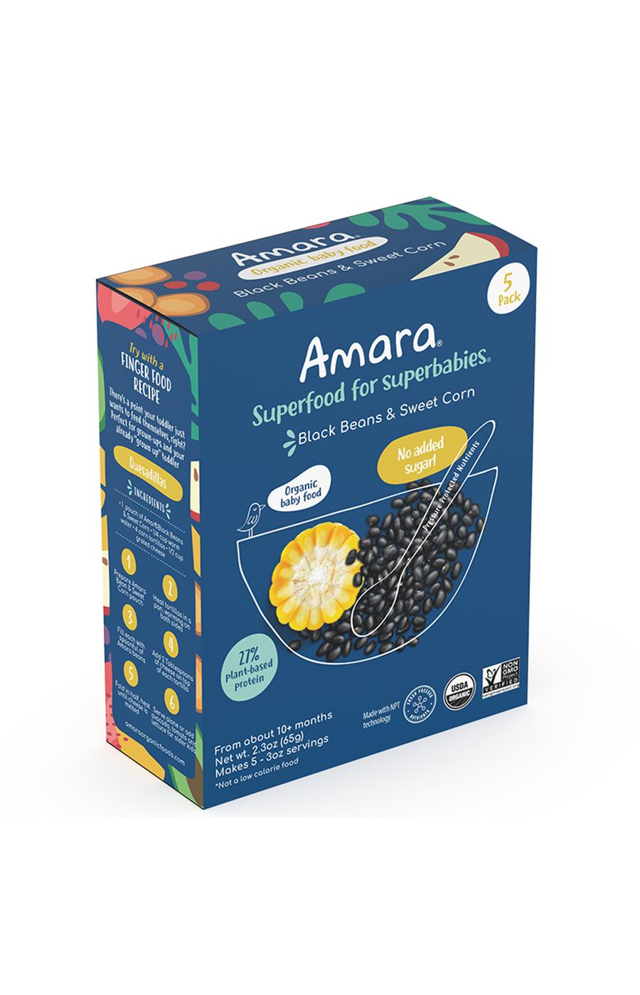 Amara Superfood - Black Beans & Sweet Corn; image 1 of 3