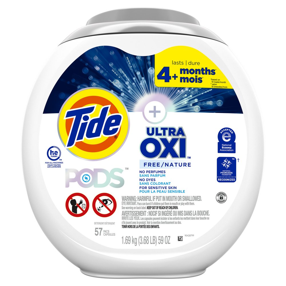 Tide PODS Ultra Oxi Free/Nature HE Laundry Detergent Pacs - Shop