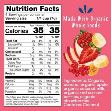 Amara Organic Smoothie Melts - Mixed Red Berries