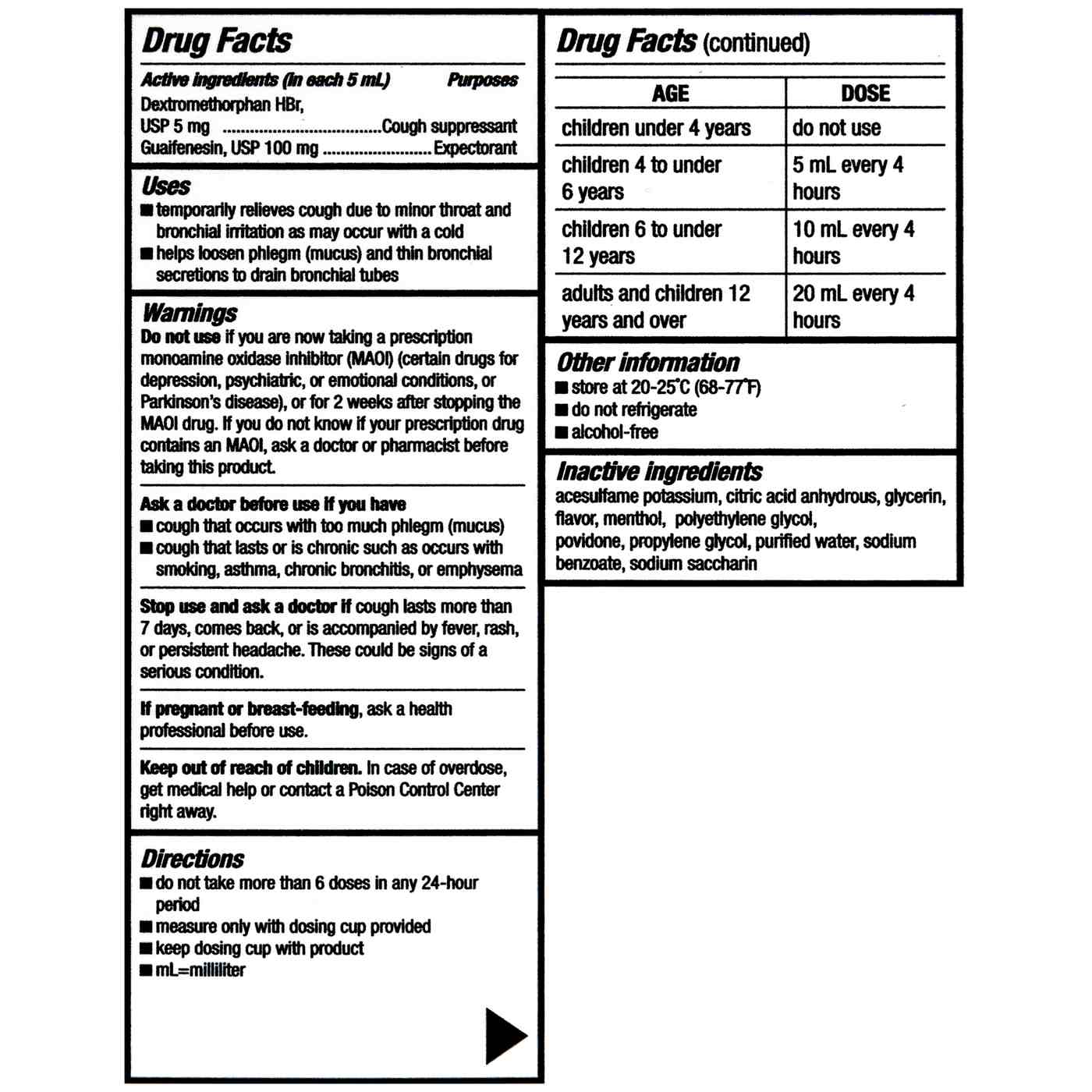 Pediacare Children's Cough & Congestion Liquid - Grape; image 2 of 3