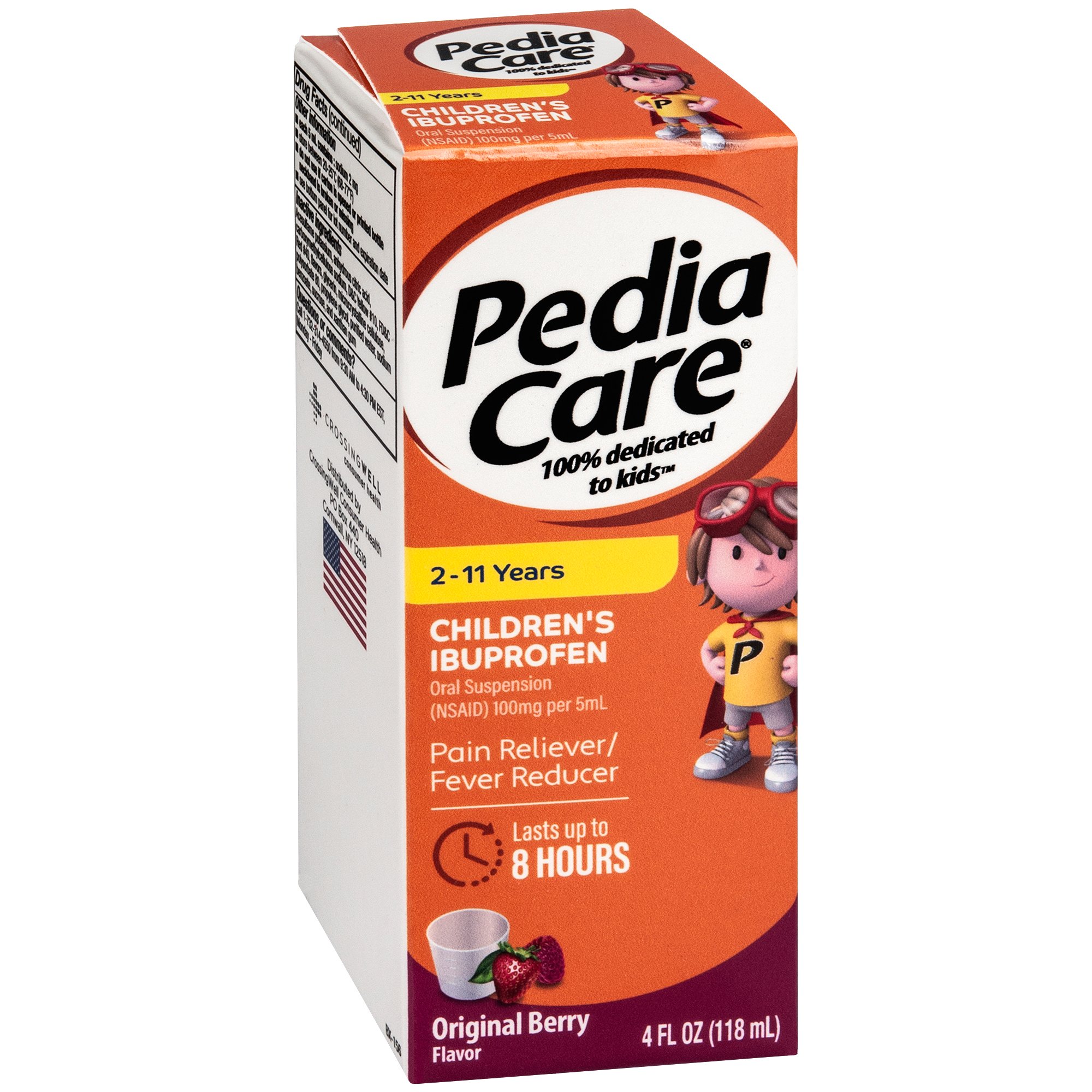Pediacare Children's Ibuprofen Original Berry Shop Pain relievers