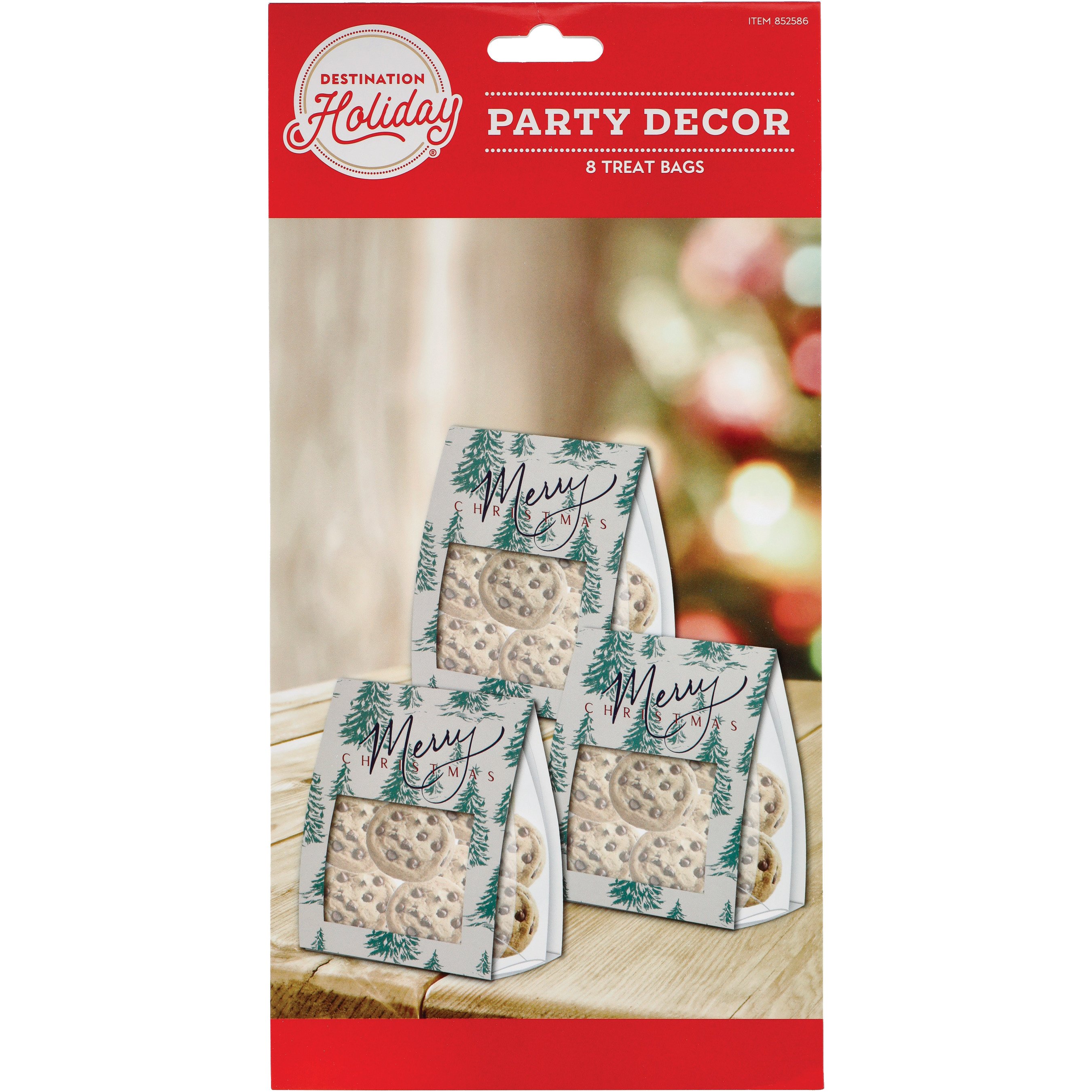 Destination Holiday Merry Christmas Treat Bags - Shop Party Decor