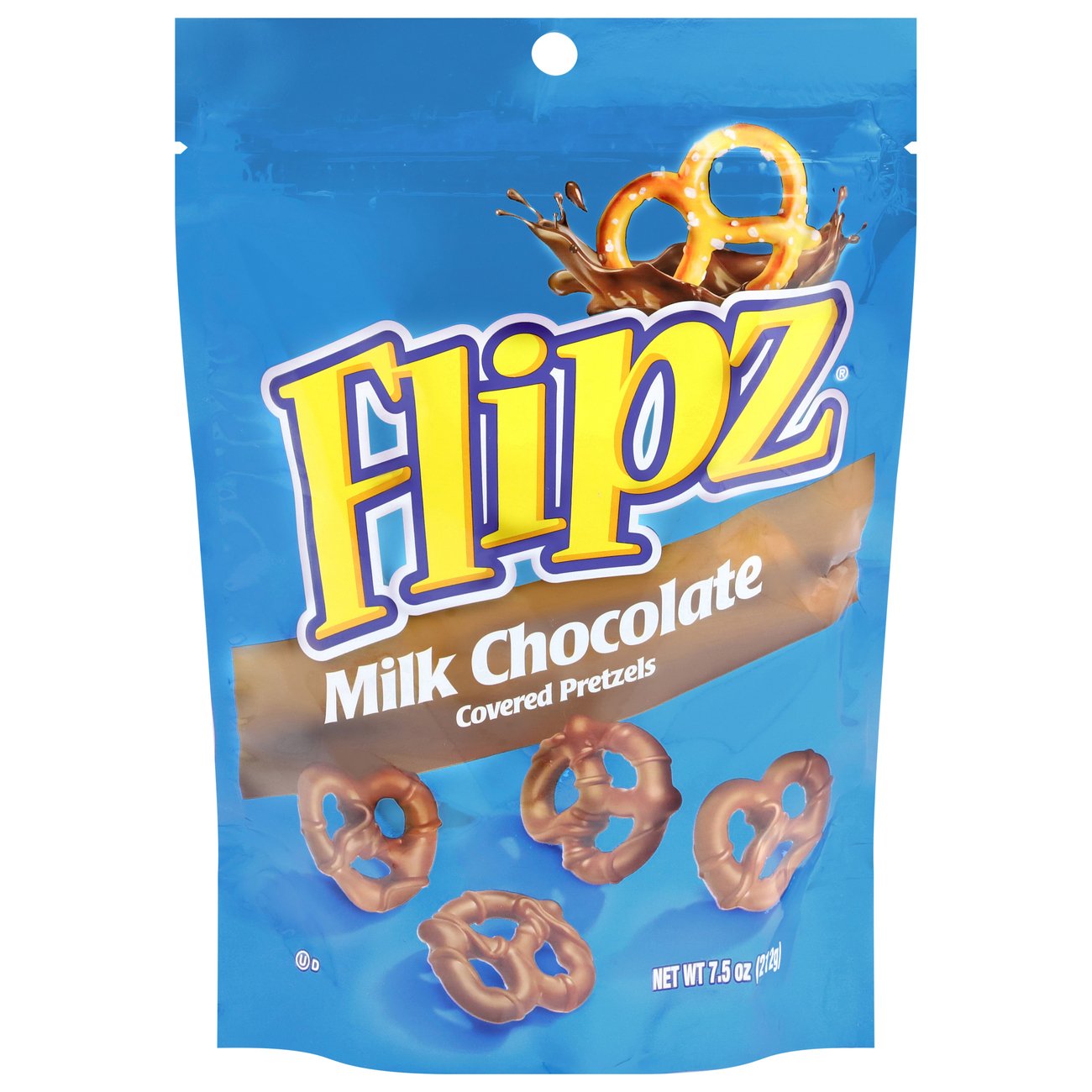 Flipz Milk Chocolate Covered Pretzels Shop Candy at HEB