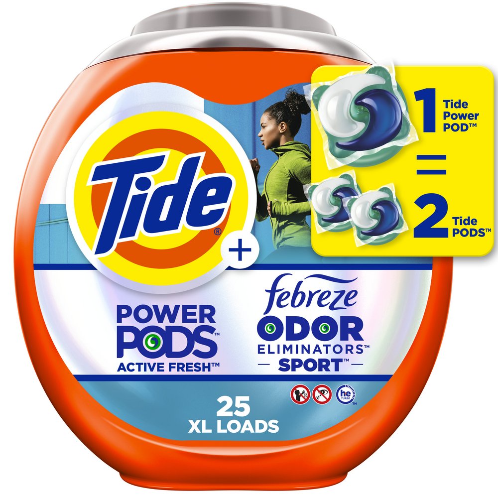 Tide Power PODS Febreze Sport Active Fresh HE Laundry Detergent Pacs
