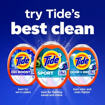 Tide Power PODS Febreze Sport Active Fresh HE Laundry Detergent Pacs