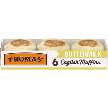 Thomas' Buttermilk English Muffins, 6 ct
