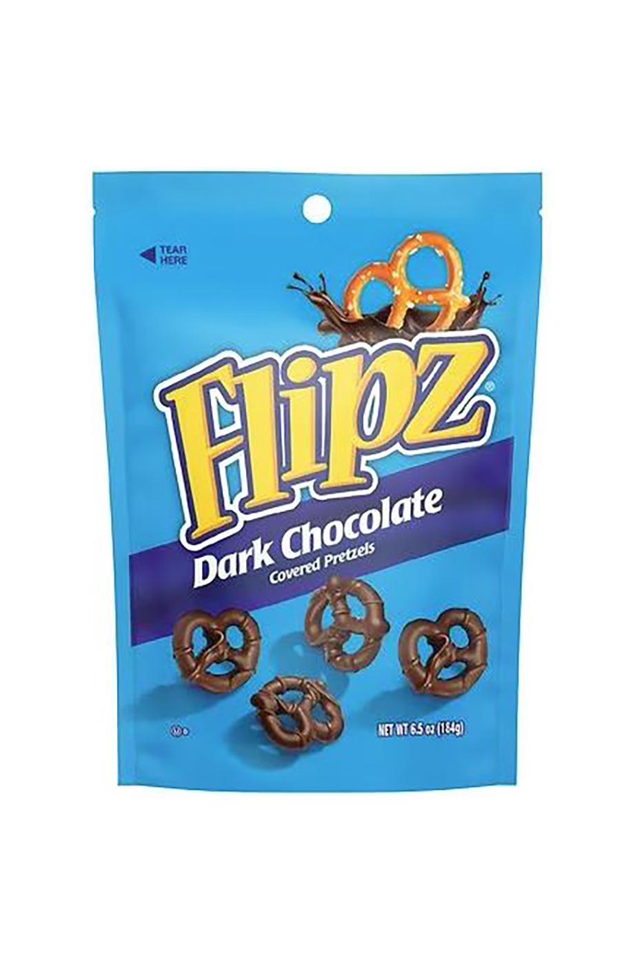 Flipz Dark Chocolate Covered Pretzels; image 1 of 2