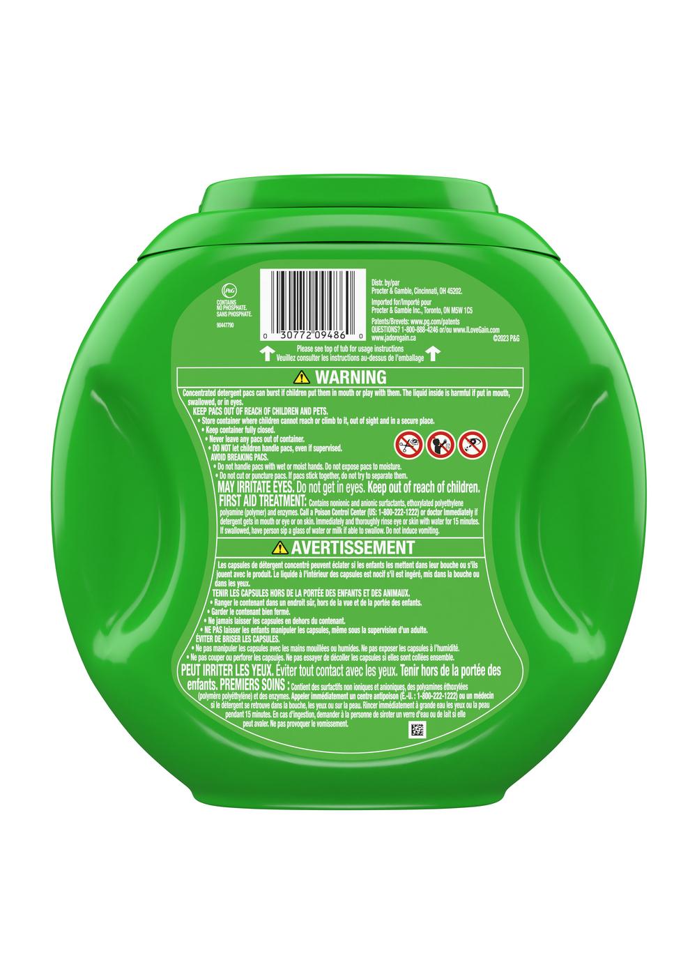 Gain Flings! Odor Defense Super Fresh Blast HE Laundry Detergent Pacs; image 3 of 9