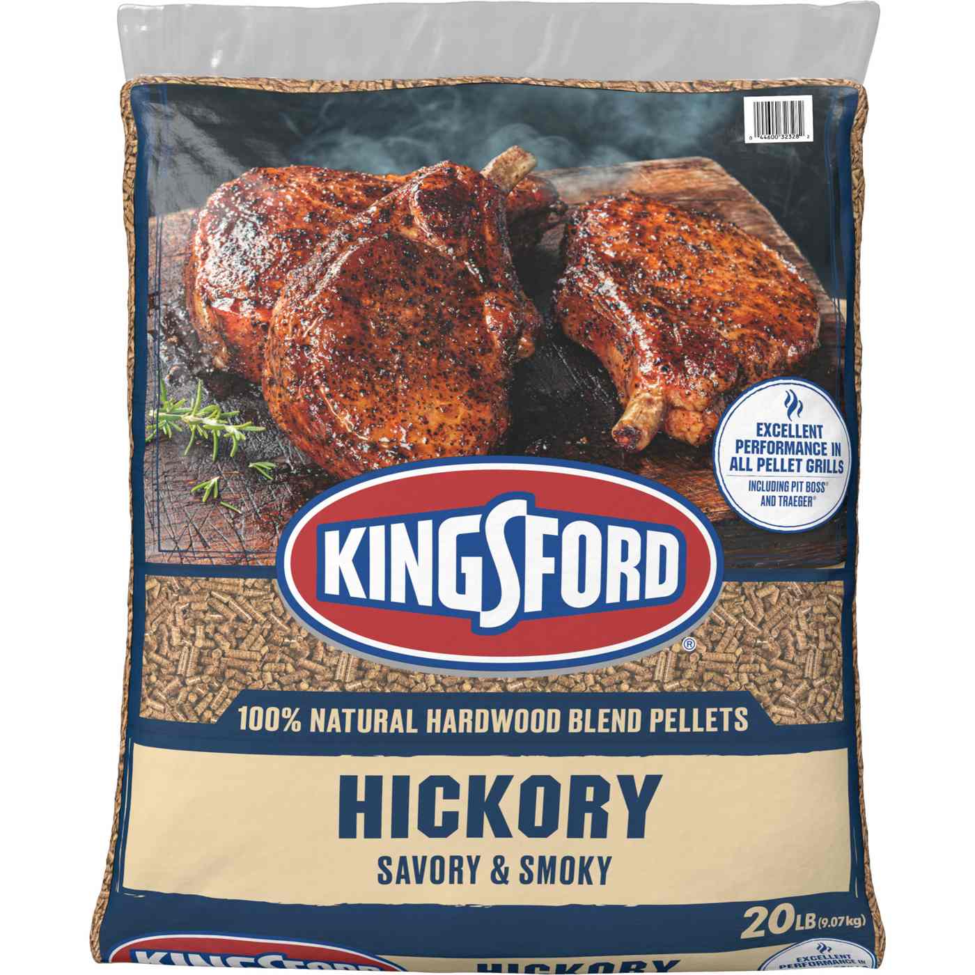 Kingsford 100% Hickory Wood Pellets, BBQ Pellets for Grilling; image 1 of 7