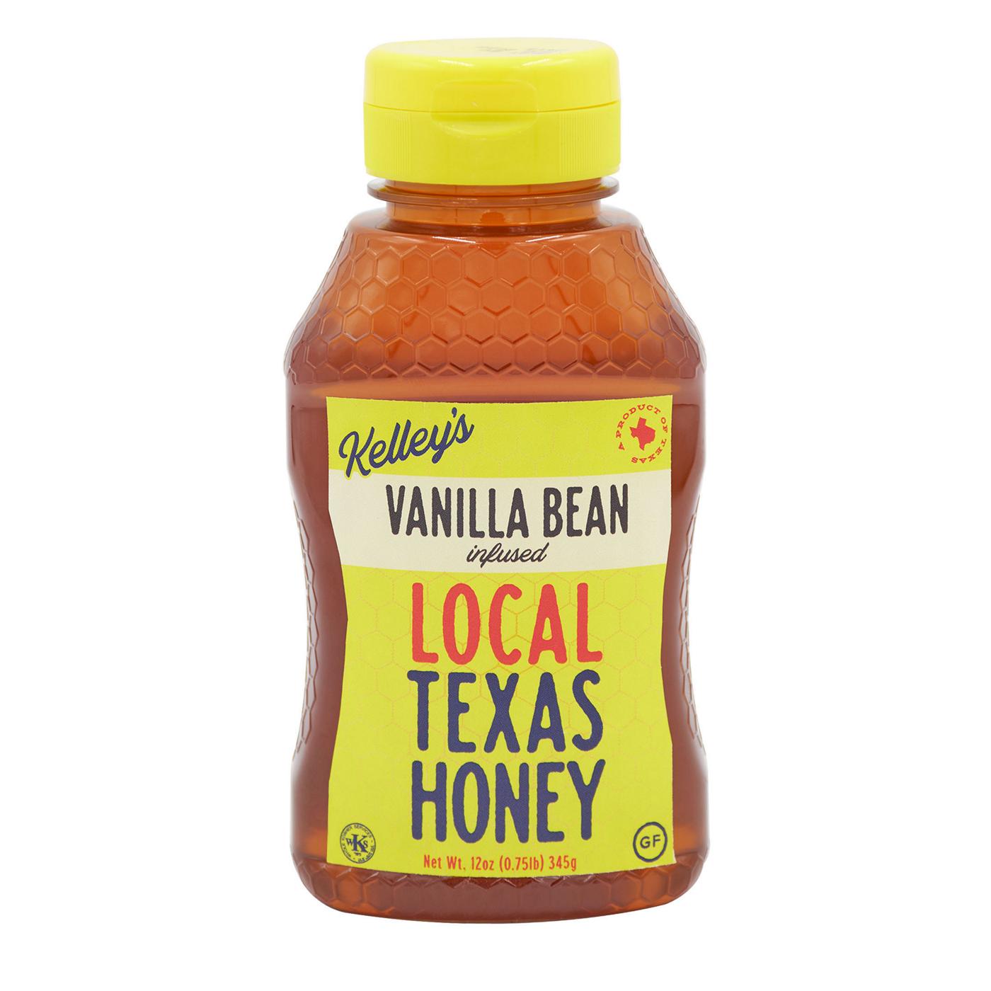 Kelley's Honey Vanilla Bean Infused Local Texas Honey; image 1 of 5