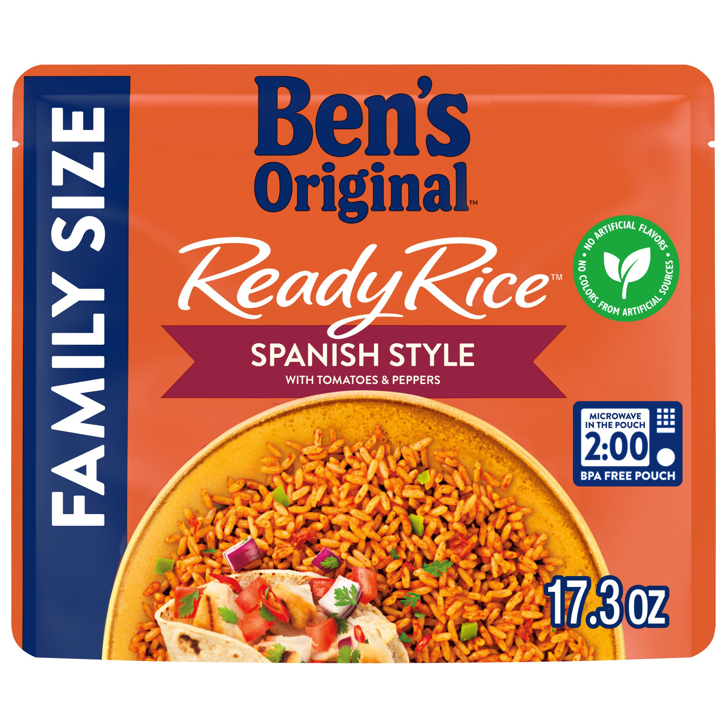 Ben's Original Ready Rice Spanish Style Flavored Family Size Rice