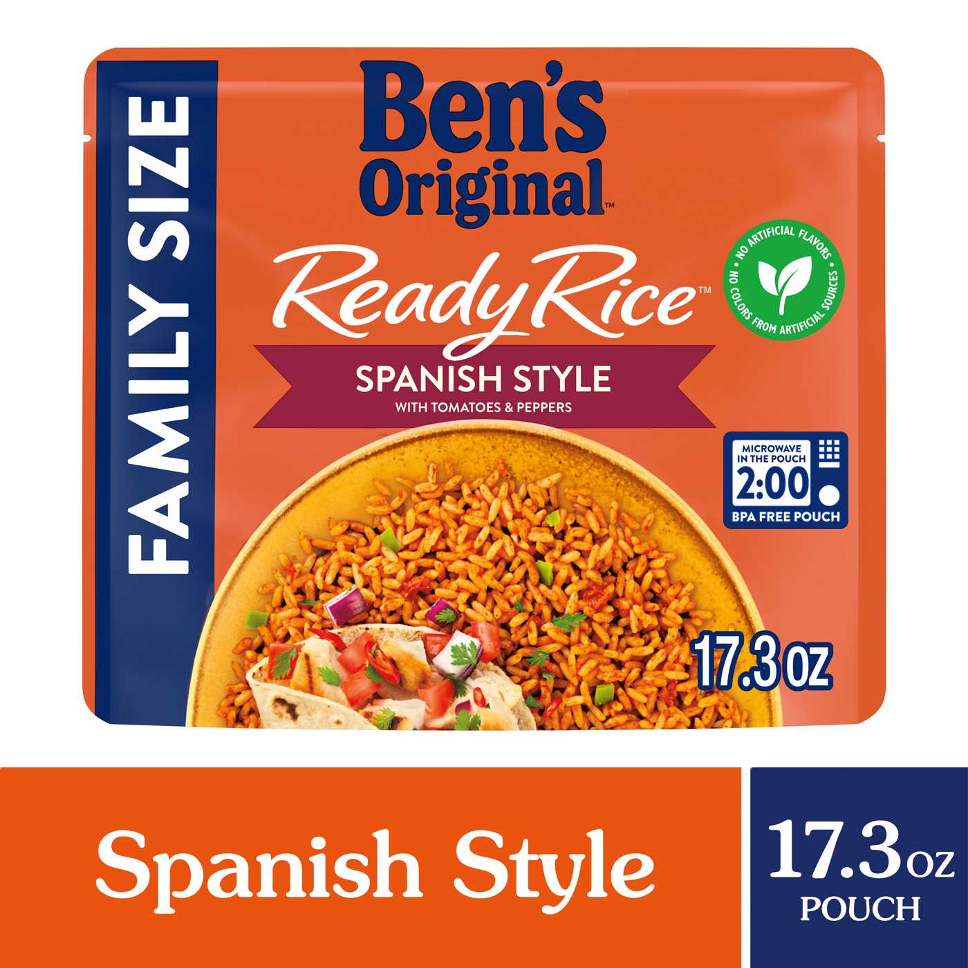 Ben's Original Ready Rice Spanish Style Flavored Family Size Rice; image 7 of 7