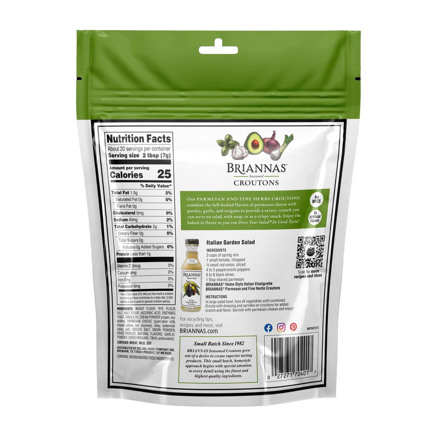 Briannas Parmesan & Fine Herbs Croutons; image 2 of 2